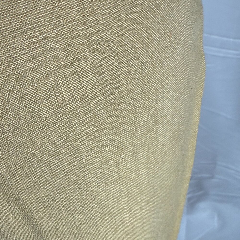 Ann Taylor Khaki colored linen pants / Size 4 / Classic/Timeless - Picture 4 of 6